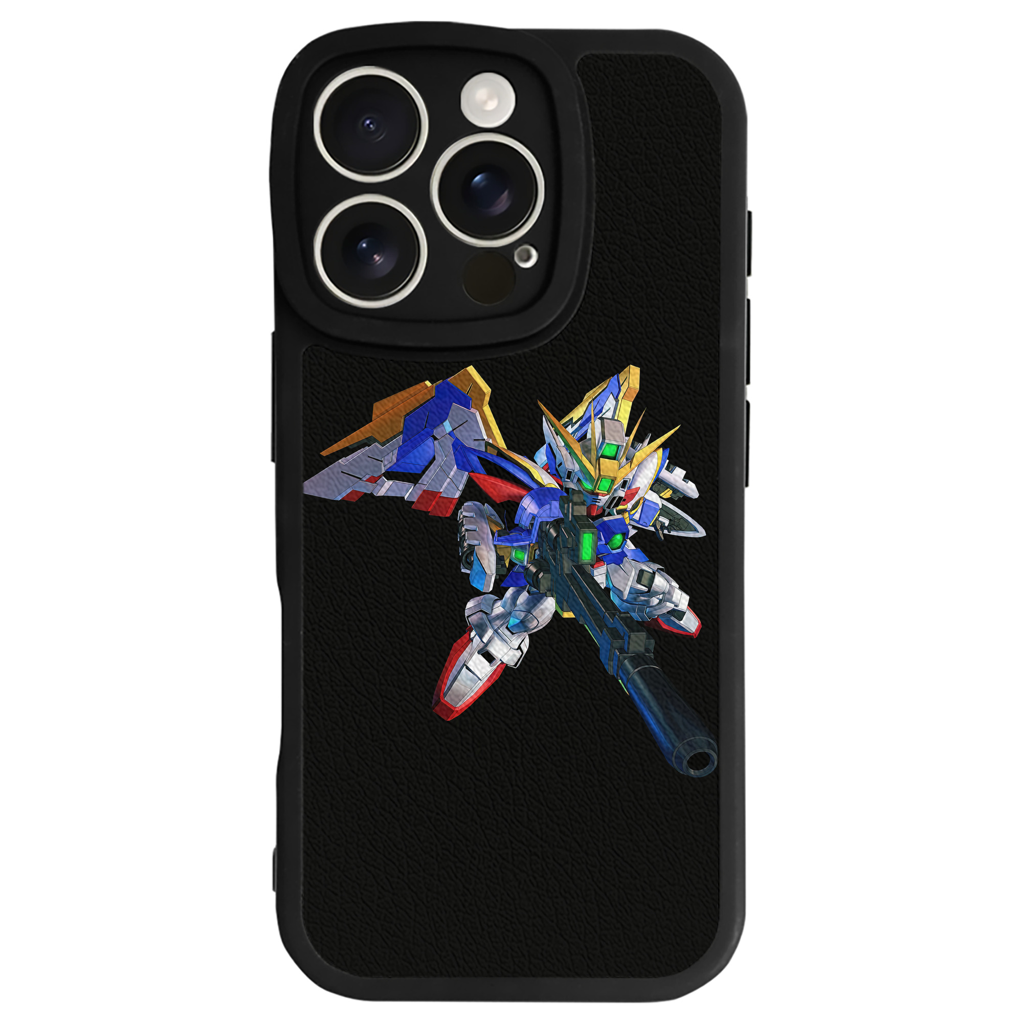 （画像用） 機動戦士ガンダム Mobile Suit Gundam 【iPhone 16シリーズ対応】シリコンスマホケース（レザー調） 材質：シリコン